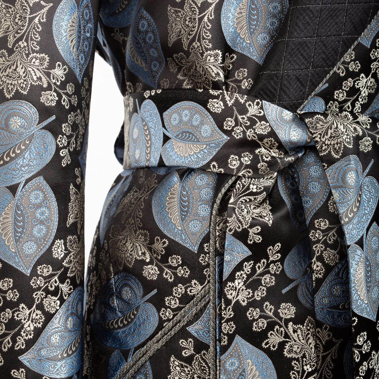 laubeblanc Paisley jacquard piping Dress 【公式通販】